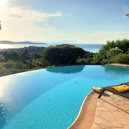 4-Star Private Villa With Heated Pool And Panoramic Sea View At Gulf De Saint Tropez Cavalaire-sur-Mer Extérieur photo