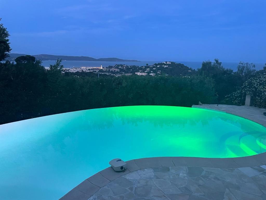 4-Star Private Villa With Heated Pool And Panoramic Sea View At Gulf De Saint Tropez Cavalaire-sur-Mer Extérieur photo