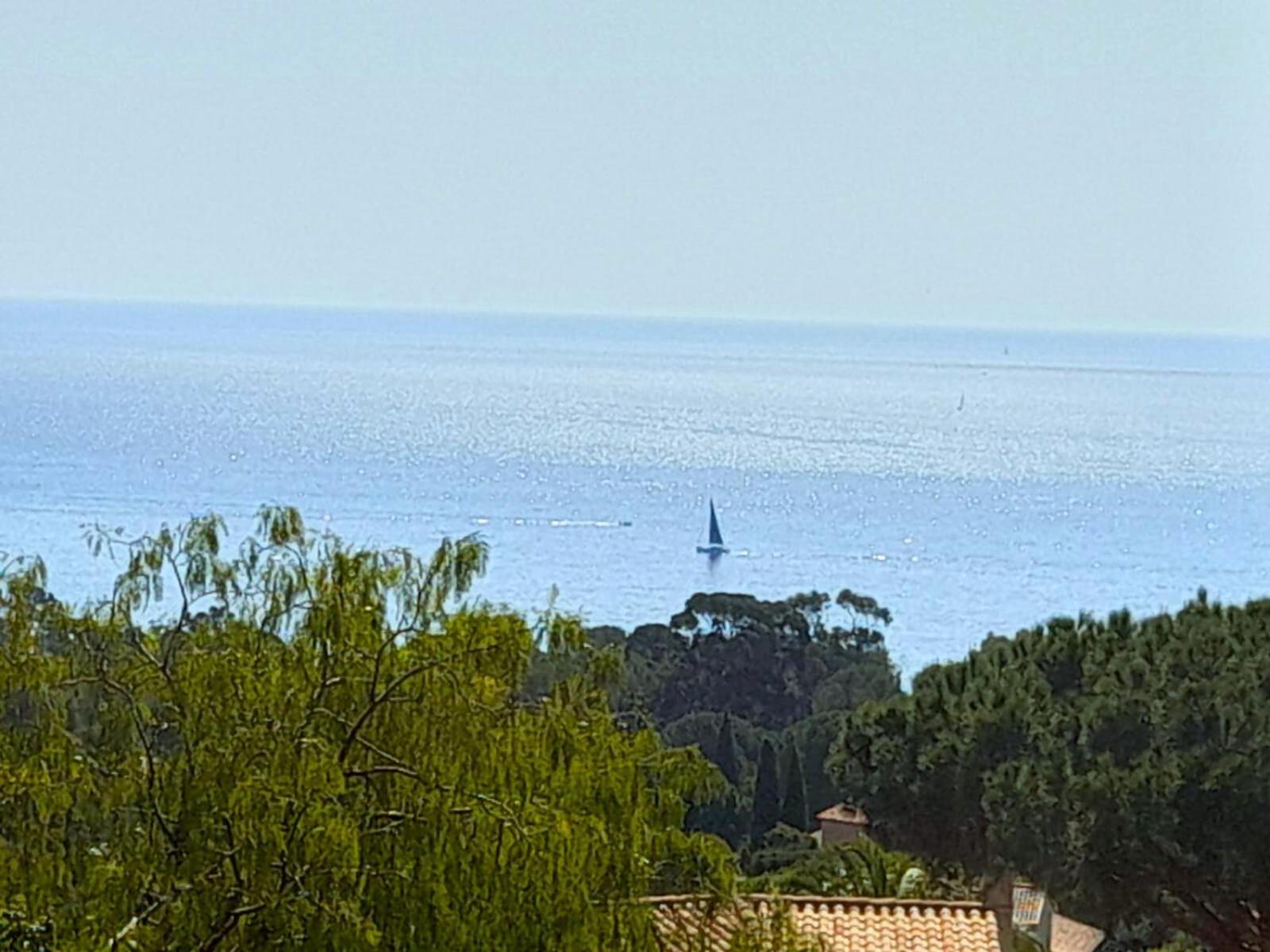 4-Star Private Villa With Heated Pool And Panoramic Sea View At Gulf De Saint Tropez Cavalaire-sur-Mer Extérieur photo