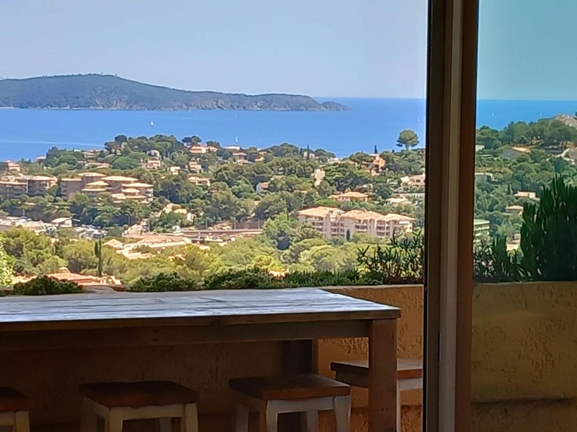 4-Star Private Villa With Heated Pool And Panoramic Sea View At Gulf De Saint Tropez Cavalaire-sur-Mer Extérieur photo