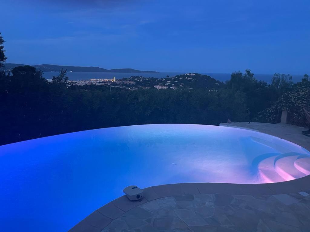 4-Star Private Villa With Heated Pool And Panoramic Sea View At Gulf De Saint Tropez Cavalaire-sur-Mer Extérieur photo